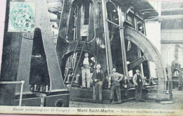 MONT SAINT MARTIN (Bassin Métallurgique De Longwy) -  Machine Soufflante Du Bessemer Belle Animation - Mont Saint Martin