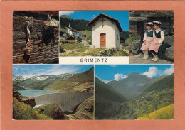 GRIMENTZ - VALAIS - VAL D'ANNIVIERS - MULTIVUES - ECRITE - Grimentz