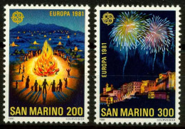 Saint Marin 1981 Sass. 1069 Neuf ** 100% Europe CEPT - Ungebraucht
