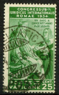 Vatican 1935 Sass. 43 Oblitéré 80% - Used Stamps