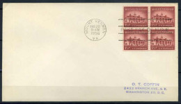 Etats-Unis 1956 Mi. 653A Premier Jour 100% Mount Vernon - 1951-1960