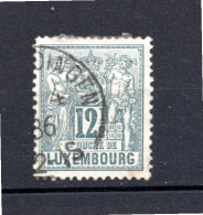Luxemburg 1882 Freimarke 50 B Allegorien Gebraucht - 1882 Allegory