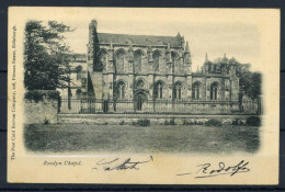 Grande Bretagne 1911 Sass. Z1 Carte Postale 100% Rosslyn Chapel - Avec Timbre - Storia Postale