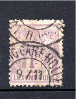 Luxemburg 1882 Freimarke 54 A  Allegorien Gebraucht - 1882 Allégorie