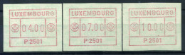 Luxembourg 1983 Mi. 1 Neuf ** 100% ATM 4.00/7.00/10.00 - Vignettes D'affranchissement