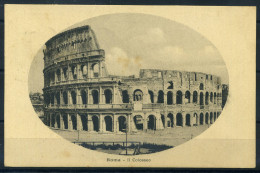 Rome 1936 Carte Postale 100% Utilisé Avec Cachet, Colisée - Colosseo