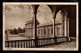 Turin 1941 Carte Postale 100% Château De Valentino, Utilisé Avec Le Timbre - Castello Del Valentino