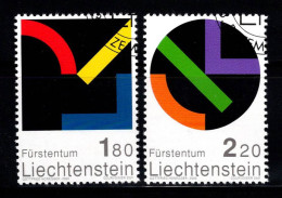 Liechtenstein 2001 Mi. 1281-1282 Oblitéré 100% Hommage, Art - Oblitérés