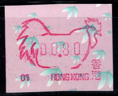 Hong Kong 1993 Mi. 8 Neuf ** 100% ATM 00.10, Poule - Automaten