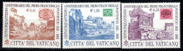 Vatican 2002 Sass. 1272-1274 Neuf ** 100% Ville, Architecture - Nuevos