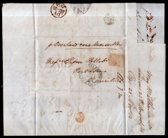 Great Britain - 1854 - Letter To Mauritius - Cartas & Documentos
