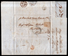 Great Britain - 1854 - Letter To Mauritius - Briefe U. Dokumente