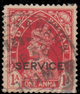 Inde Anglaise Service 1937. ~ S 99 - 1 A. George VI - 1911-35 King George V