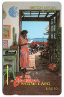 British Virgin Islands - Woman On Phone - 16CBVA - Islas Virgenes