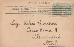 LETTERA 1907 REGNO UNITO LIVERPOOL (VX600 - Storia Postale