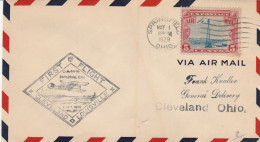 FIRST FLIGHT 1929 CLEVELAND LOUSVILLE SPRINGFIELD OHIO (VX560 - 1921-40
