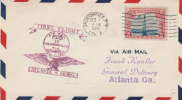 FIRST FLIGHT 1928 JACKSONVILLE ATLANTA MIAMI (VX563 - 1921-40