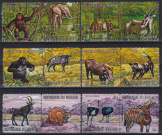 MiNr. 714 - 725 Burundi    1971, 19. März/14. Juni. Afrikanische Tierwelt - Used Stamps