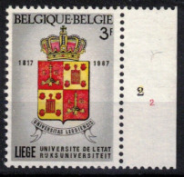 BELGIQUE           Planche N° 2       N° 1433 ** Neuf Sans Charnière - 1961-1970