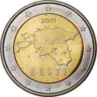 Estonie, 2 Euro, 2011, Vantaa, SPL, Bimétallique, KM:68 - Estland
