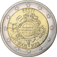 Estonie, 2 Euro, 10 Ans De L'Euro, 2012, Vantaa, SUP+, Bimétallique, KM:70 - Estonia