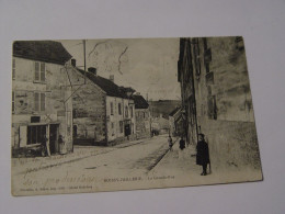 VAL D'OISE-BOISSY L'AILLERIE-LA GRANDE RUE ANIMEE - Boissy-l'Aillerie