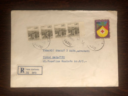 YUGOSLAVIA TRAVELLED COVER 1973 YEAR  TBC RED CROSS HEALTH MEDICINE - Covers & Documents