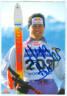 Autogramm AK Freestyle Buckelpiste Aerials Hugo Bonatti St. Johann In Tirol Österreich ÖSV Olympische Spiele 1992 - Autógrafos