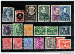 Olanda Holland Nederland - Stamps Lot Used - Gestempelt - Francobolli Lotto Usati - Sammlungen