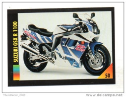 FIGURINA TRADING CARDS - LA MIA MOTO - MY MOTORBIKE - MASTERS EDIZIONI (1993) - SUZUKI GSX R 1100 - Motori