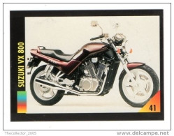 FIGURINA TRADING CARDS - LA MIA MOTO - MY MOTORBIKE - MASTERS EDIZIONI (1993) - SUZUKI VX 800 - Moteurs