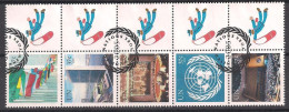 UNO  New York  (2003 / 2005)  Mi.Nr.  541 II - 545 II  Gest. / Used   (4bl-02.11) - Gebraucht