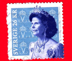SVEZIA - Usato - 2022 - Regina Silvia - Queen Silvia - 26 Kr - Used Stamps