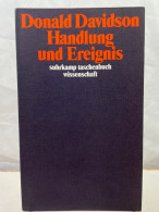 Handlung Und Ereignis. - Philosophie