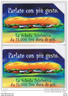 2  USATE   £. 10.000  -  30.06.1999   PARLATE  CON  PIU'  GUSTO  -  QUESTE. - Publiques Figurées Ordinaires