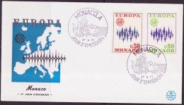 Europa CEPT 1972 Monaco FDC5 Y&T N°883 à 884 - Michel N°1038 à 1039 - 1972