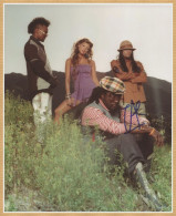 Taboo Nawasha - Black Eyed Peas - In Person Signed Photo - Brussels 2000s - COA - Chanteurs & Musiciens