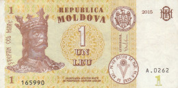 BANCONOTA MOLDOVA 1 LEU VF (Z1526 - Moldawien (Moldau)