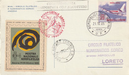 BUSTA 1965 SAN MARINO MOSTRA AEROFILATELICA (ZK1619 - Lettres & Documents