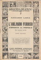 ORLANDO FURIOSO 1936 PARTE SECONDA (ZY635 - Antichi