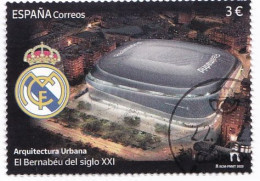 2023-ED. 5709 - Arquitectura Urbana. El Bernabéu Del Siglo XXI. Estadio De Fútbol De Real Madrid- USADO - Oblitérés