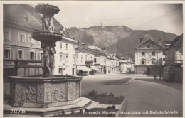 E447) FRIESACH - Kärnten - HAUPTPLATZ Mit BAHNHOFSTRASSE U. Altem BUS - Friesach