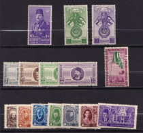 EGYPTE MNH **timbres Series Completes Royaume - Unused Stamps