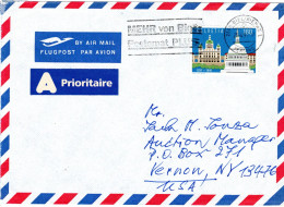 73310 - Schweiz - 1991 - 160Rp USA EF A LpBf BIEL - ... -> Vernon, NY (USA) - Lettres & Documents