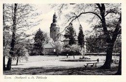Zeven - Stadtpark U.St.Vitikirche Gel.1955 - Zeven