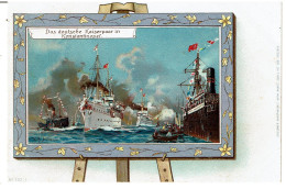 ILLUSTRATEUR Signé  - STOWER Willy Litho 1900 ART NOUVEAU  - Das Deutsche Kaiserpaar In Konstantinopel TRES RARE SUPERBE - Stöwer, Willy