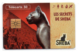 En 1585 SHEBA Déesse Bastet  Chat Cat Télécarte FRANCE 50 Unités Phonecard  (F 426) - 50 Einheiten