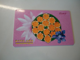 THAILAND USED CARDS  THAI DISK FOOD - Alimentation