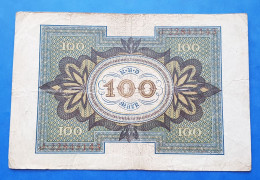 1 BILLETS ALLEMAND - 100 MARK - 1920  - BE - 20.000 Mark