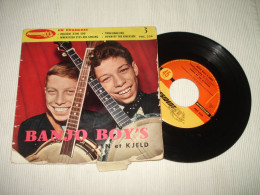 B12 / Banjo Boy's - Mélodie D'un Sou - EP - PRC. 228 - Fr 1960 VG+/G - Country En Folk